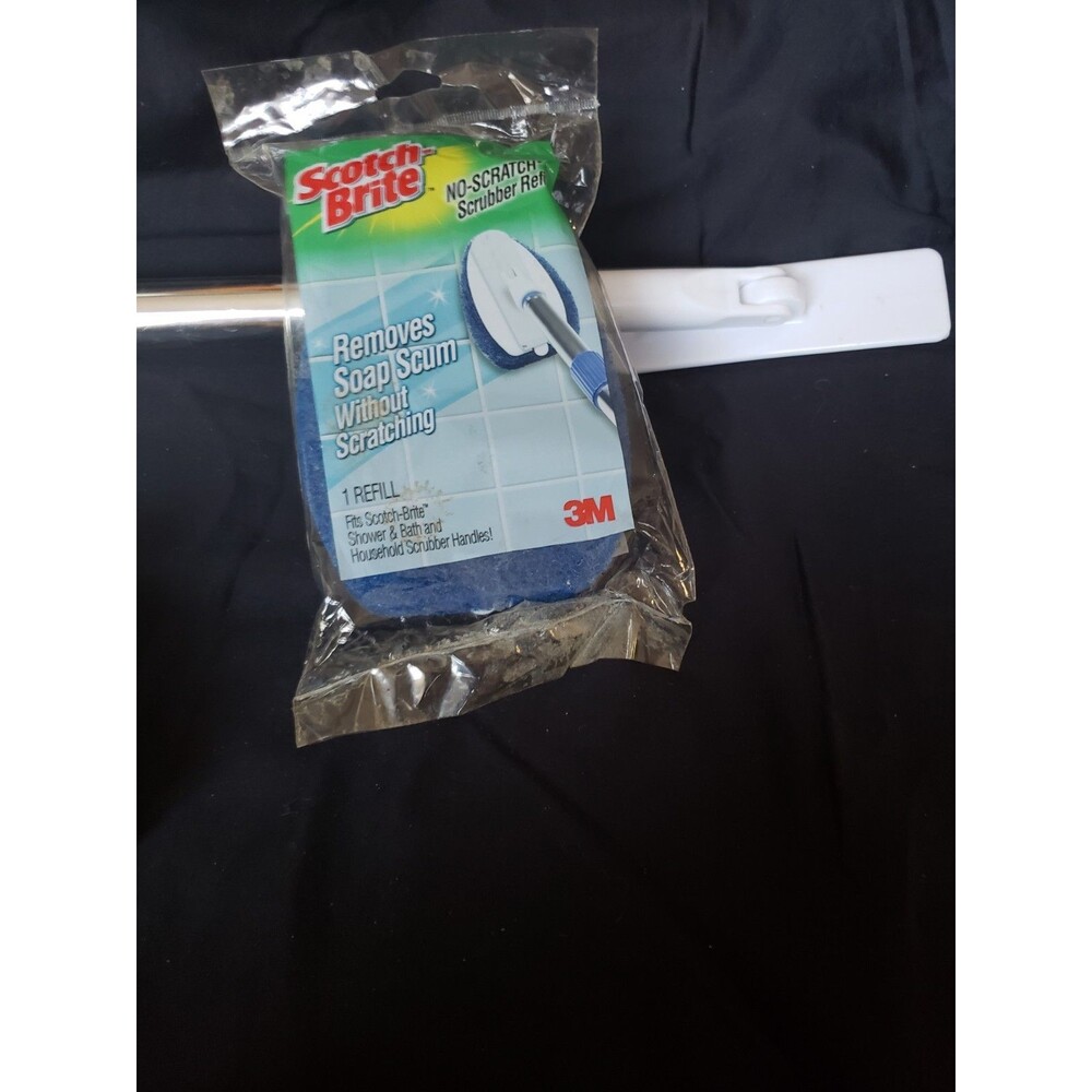 Scotch-Brite B002YLX690 Shower and Bath Pk (1 Scrubber Total), 1 Count (Pack of